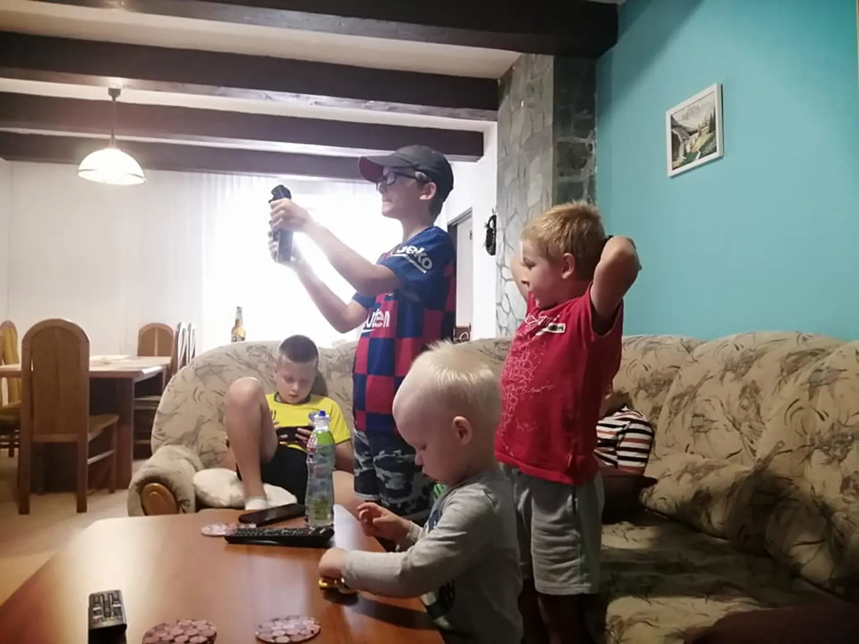 Zábava na chate.