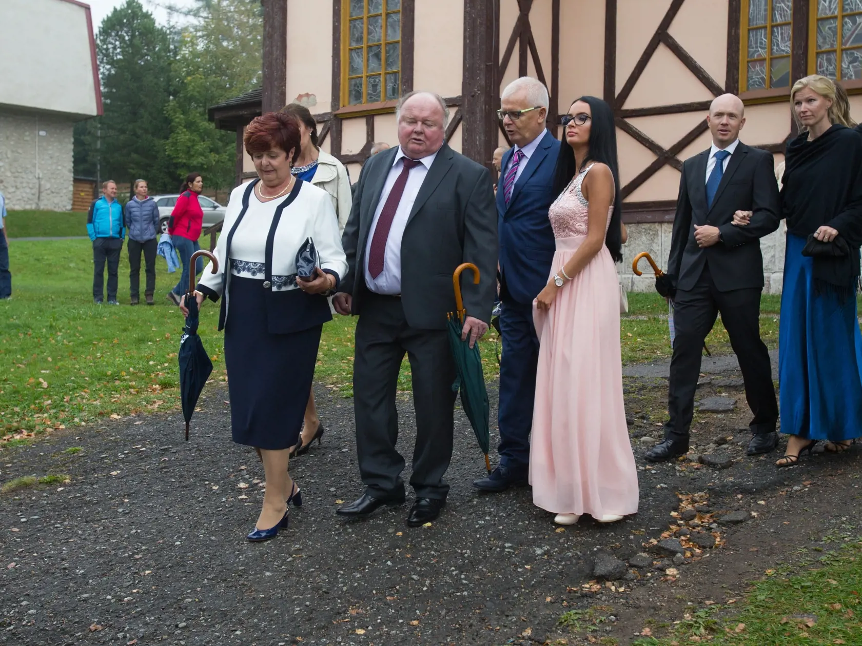 Svadba syna prezidenta Andrea Kisku vo Vysokých Tatrách.