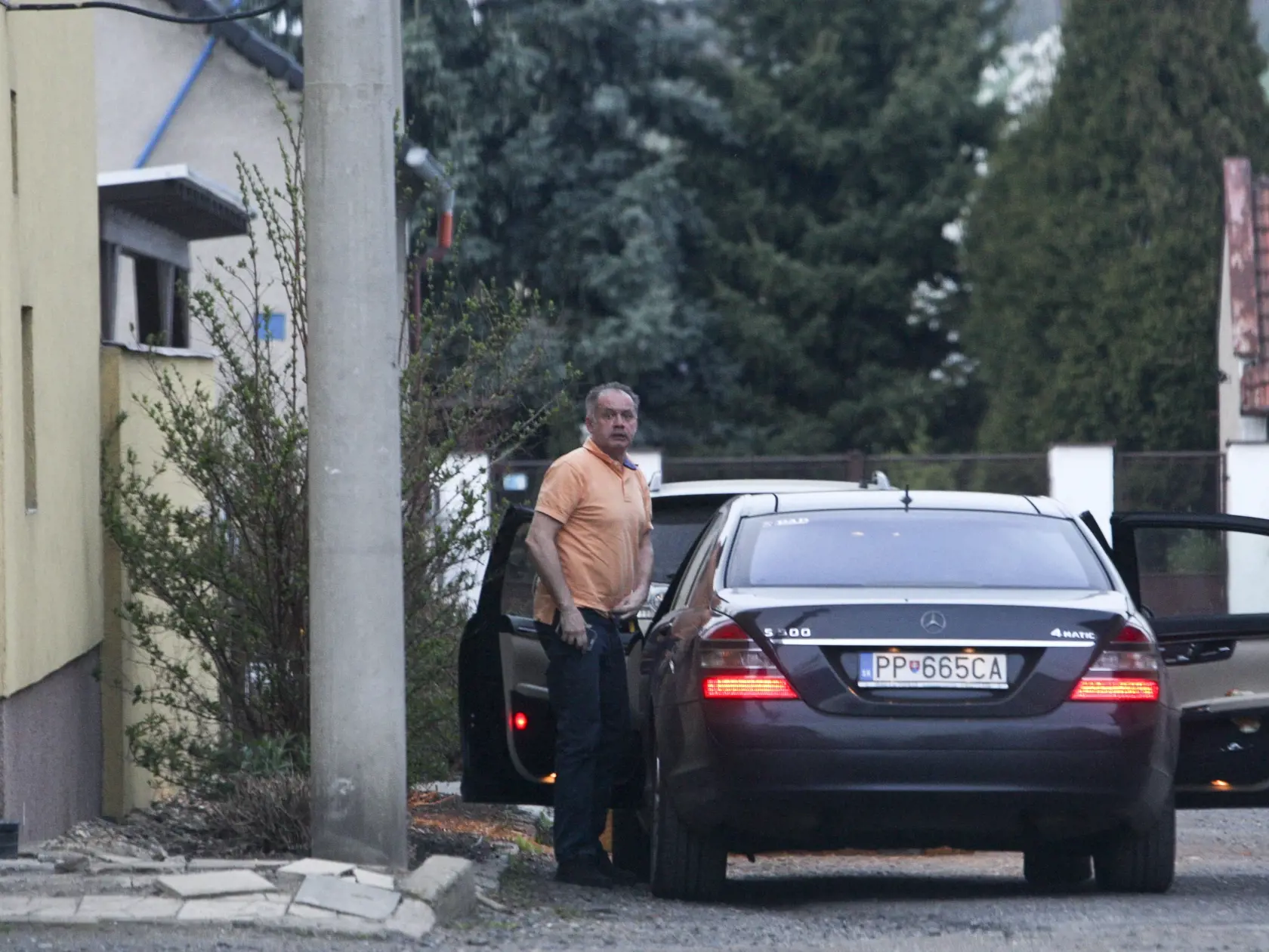 Úžice, dedina v okrese Mělník, kde pobývala počas kampane Martina Kisková.