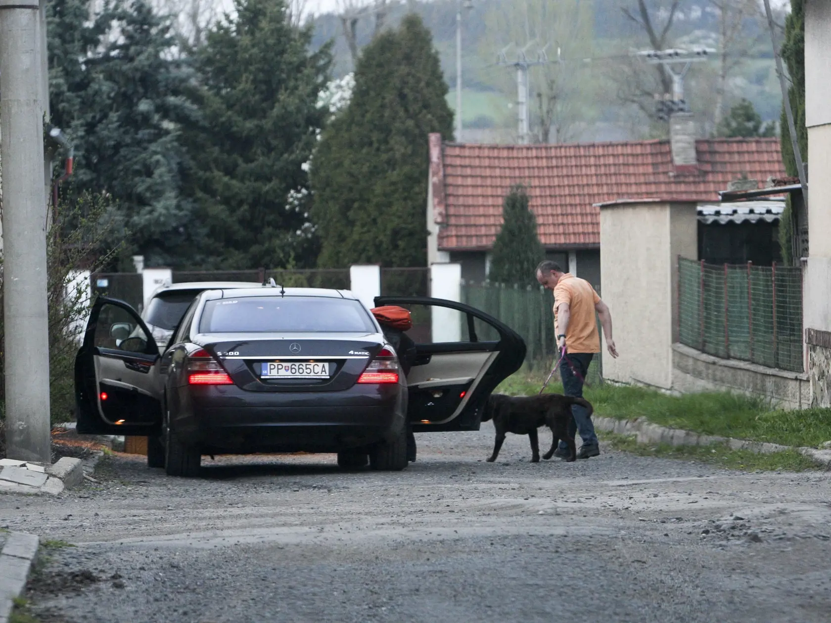 Úžice, dedina v okrese Mělník, kde pobývala počas kampane  Martina Kisková.