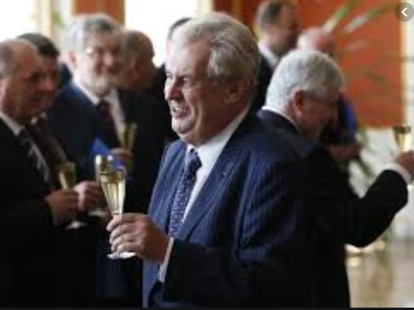 Prezident Miloš Zeman údajne nadmerne obľubuje alkohol.