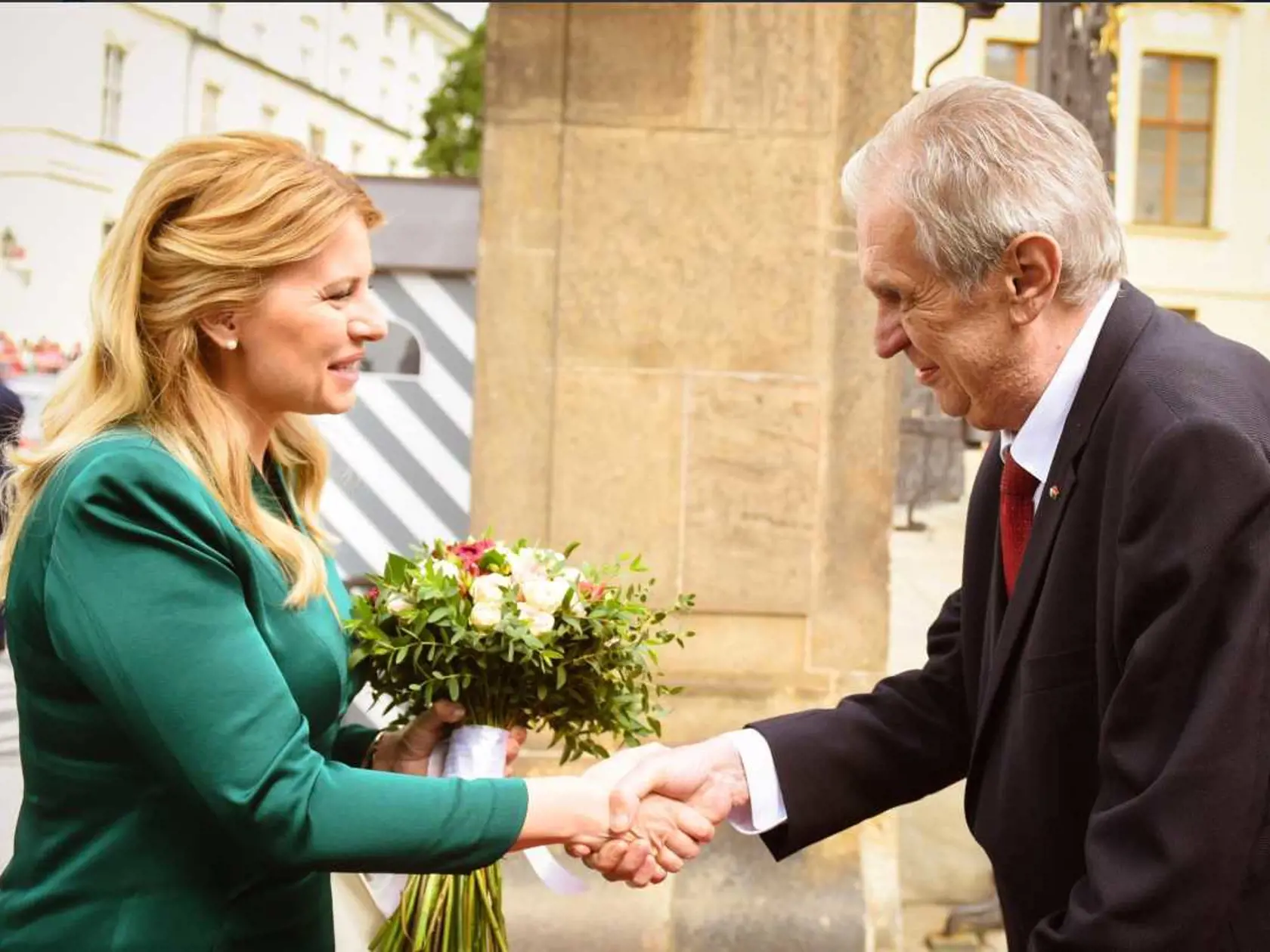 Zuzana Čaputová oficiálne navštívila Miloša Zemana
