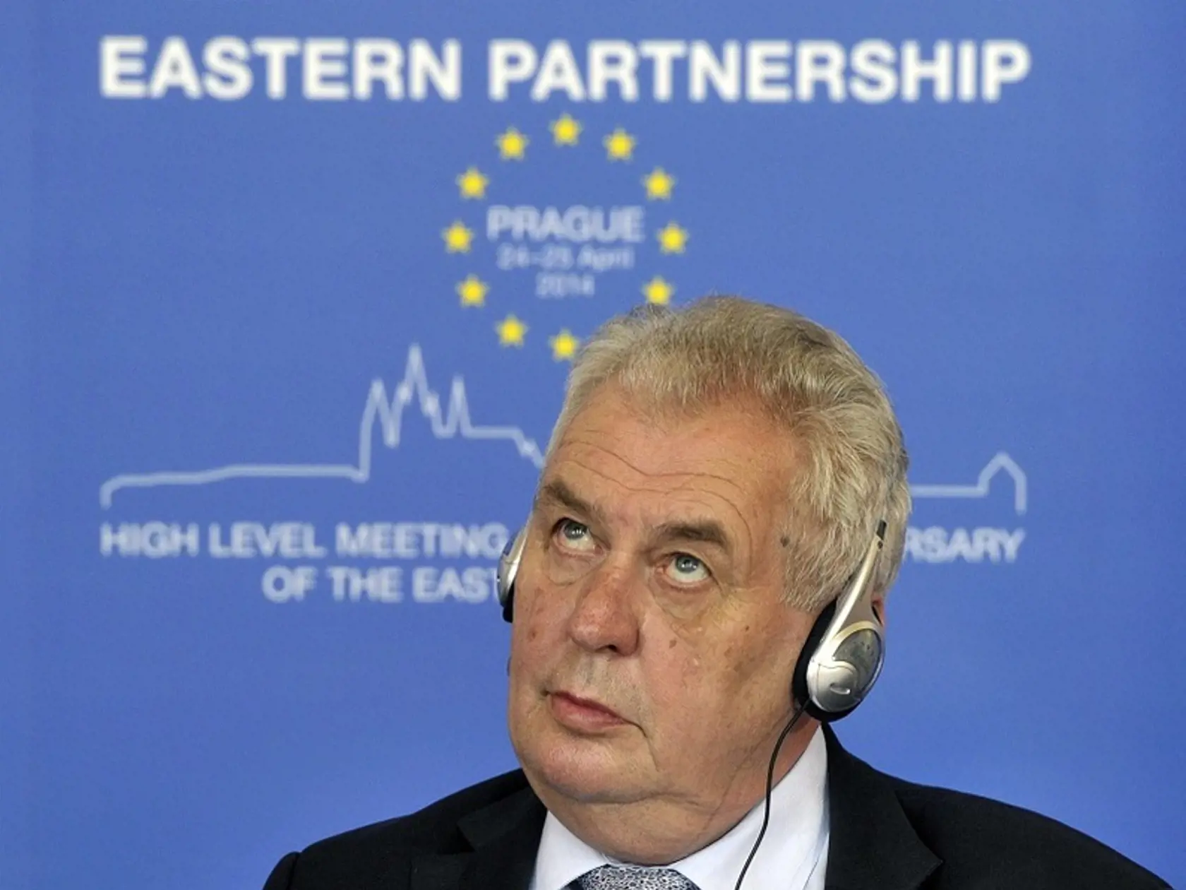Český prezident Miloš Zeman.