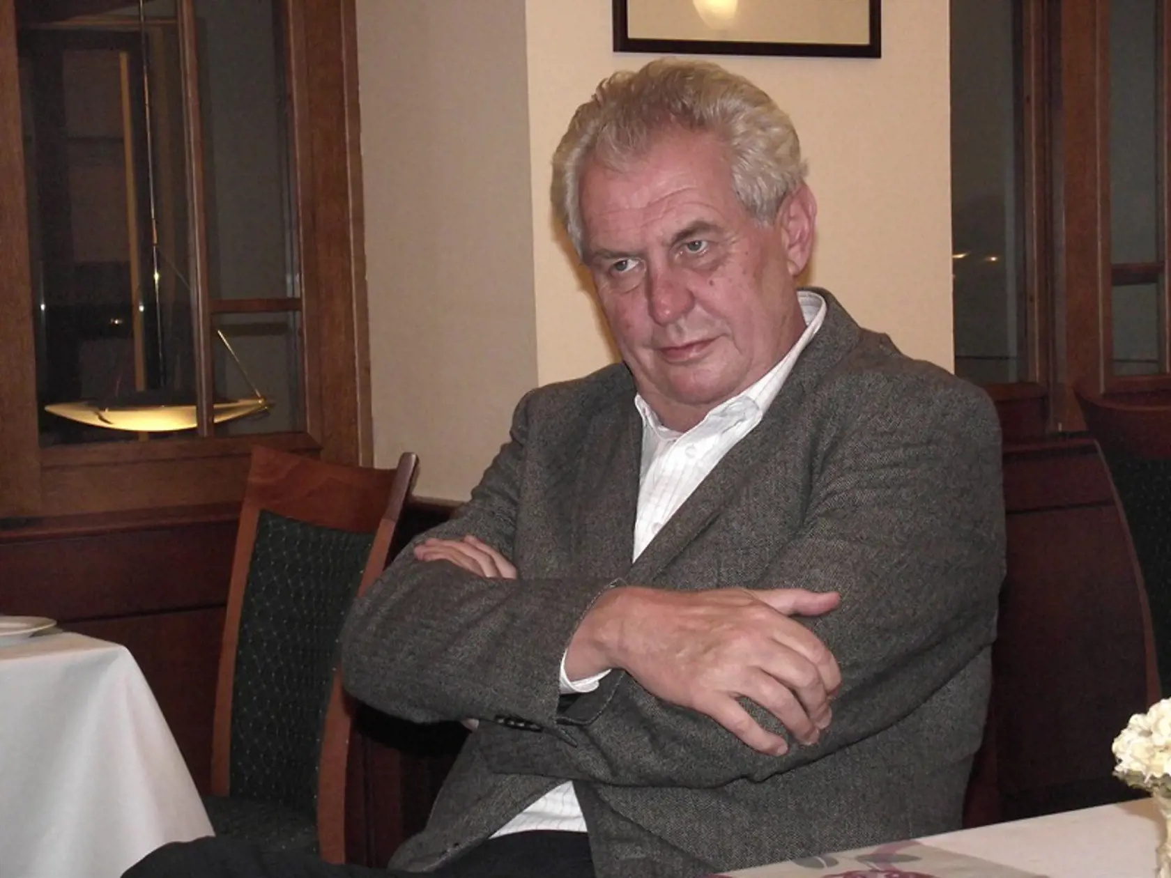 Miloš Zeman v časoch, keď bol mimo politiky
