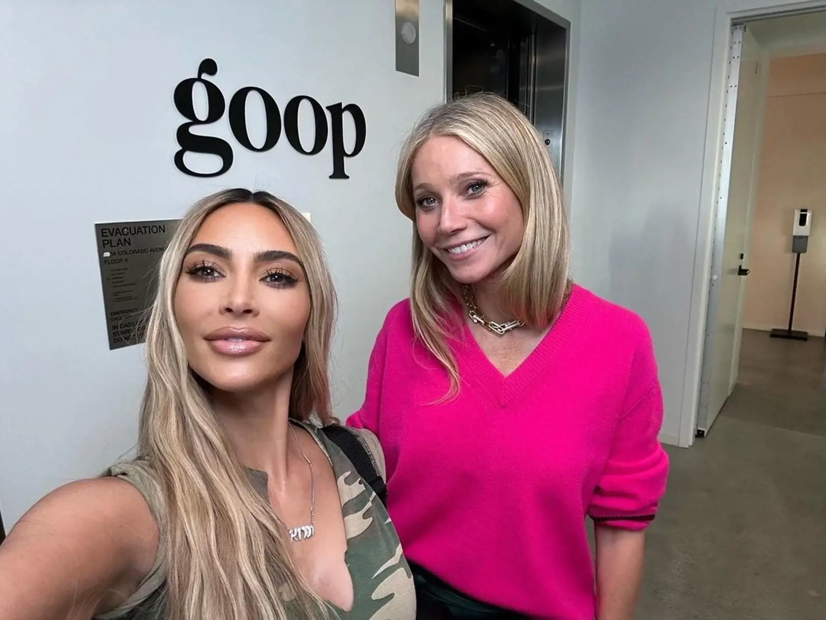 Gwyneth Paltrow a Kim Kardashian