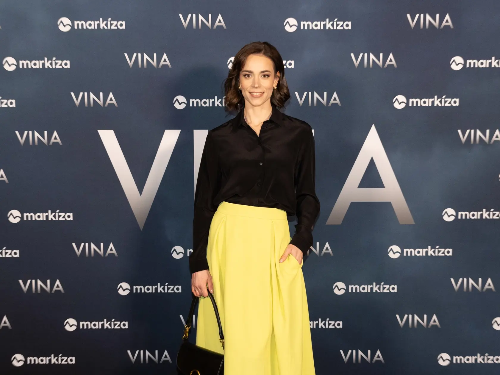 Premiéra seriálu Vina. Na snímke Gabika Marcinková.