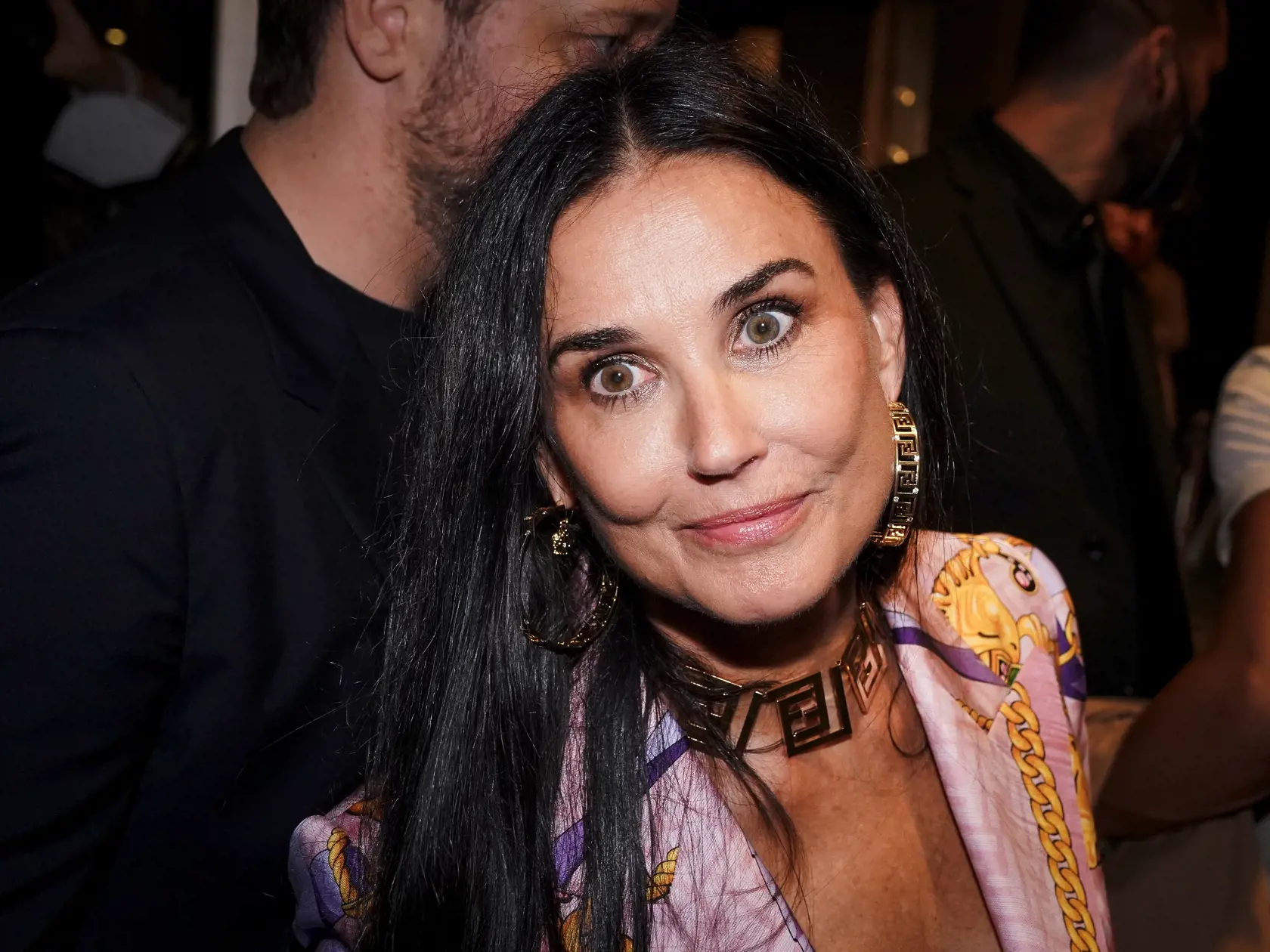Demi Moore s dcérou Scout na prehliadne návrhárky Stelly McCartney na Parížskom týždni módy.