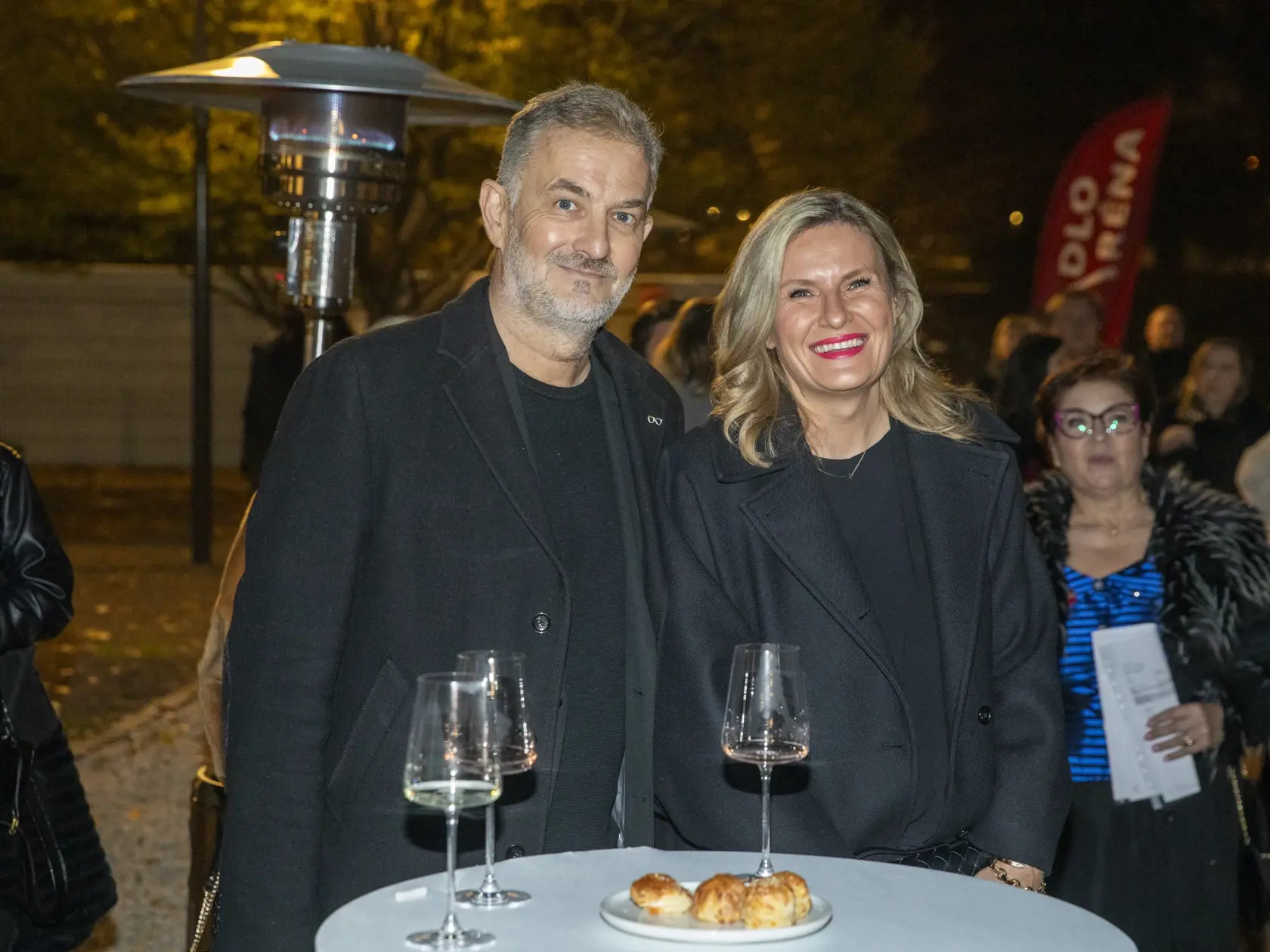 Martin Žuži alias Fefe z Hexu s manželkou.