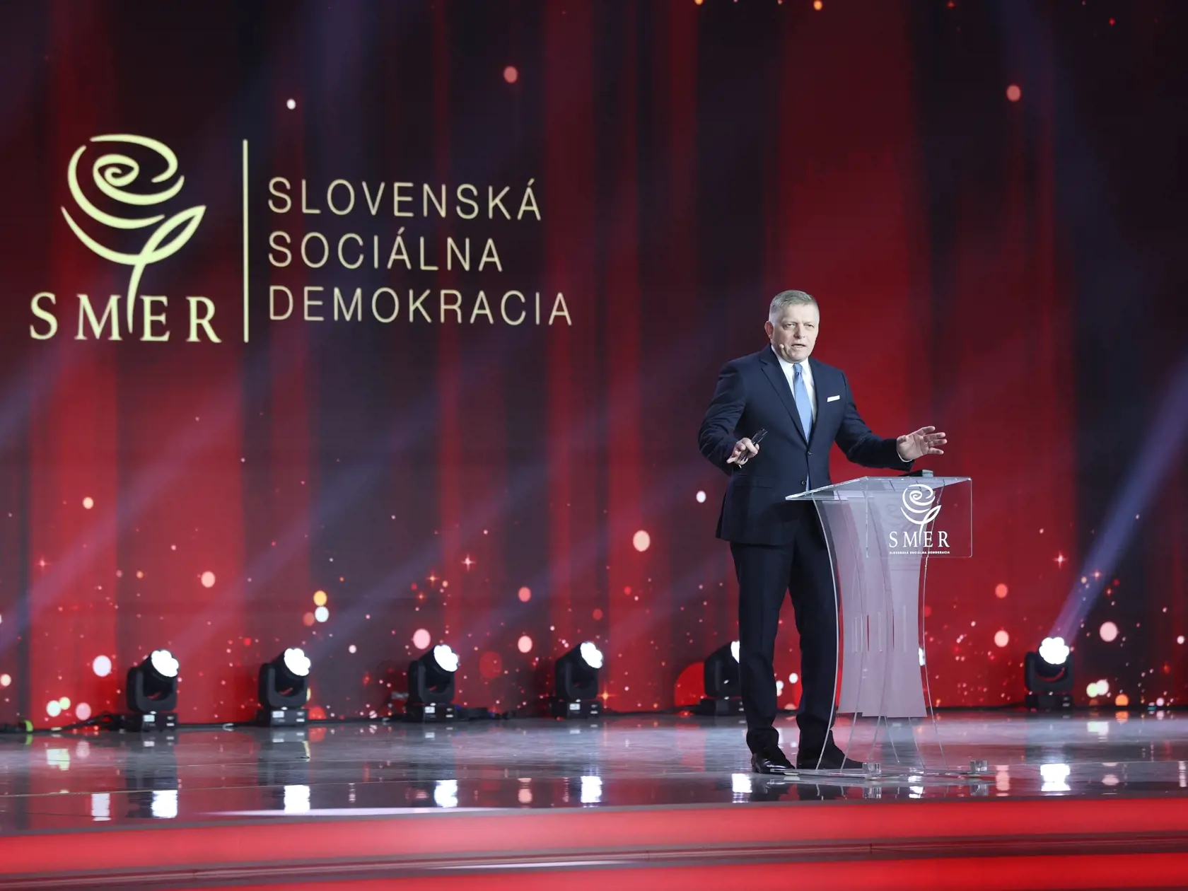 Predseda vlády Slovenskej republiky Robert Fico.