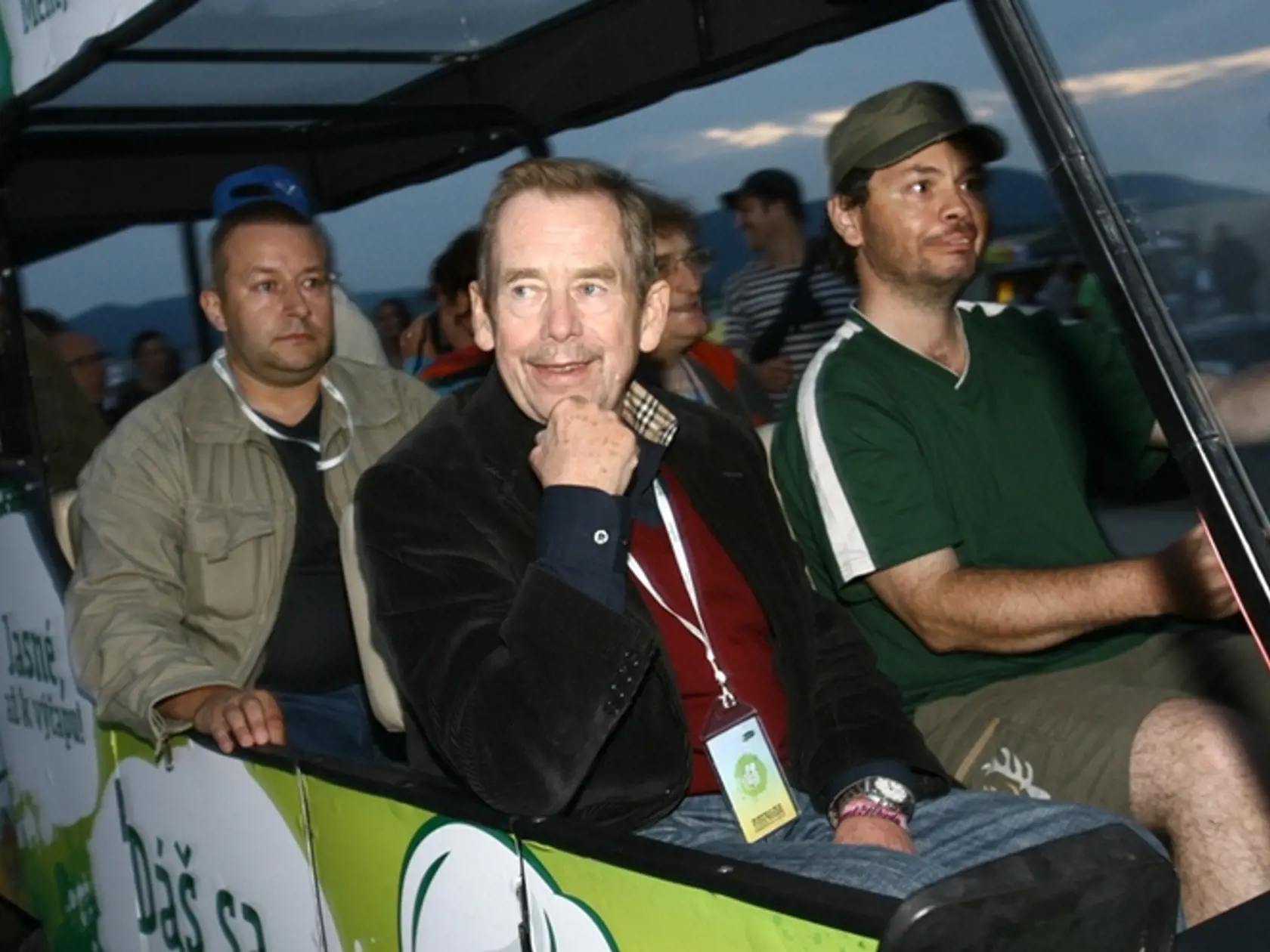 Václav Havel: V roku 2008 navštívil festival.