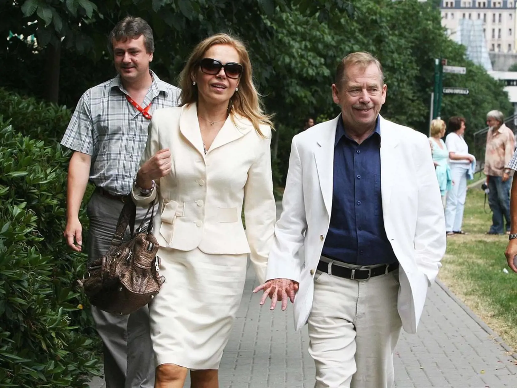 Dagmar Havlová a Václav Havel