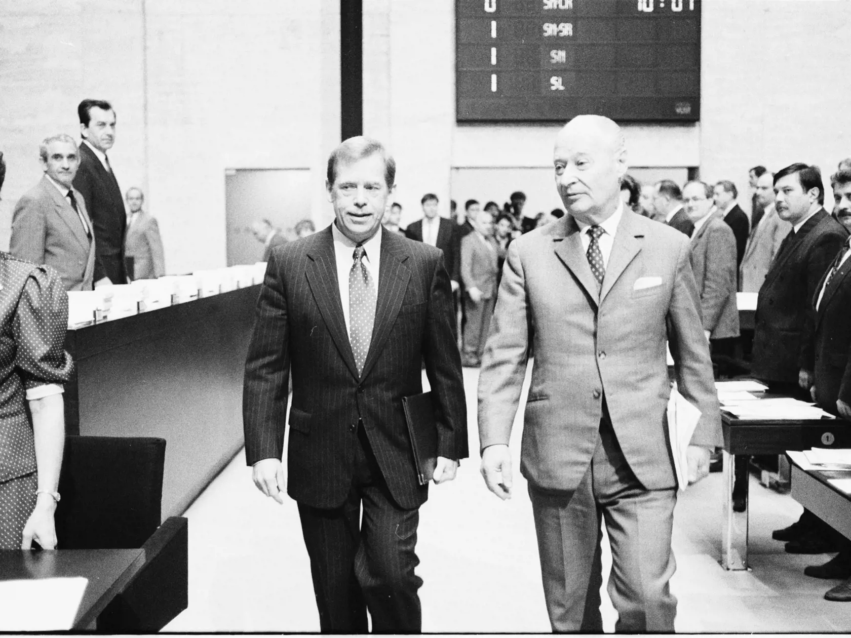 Václav Havel, Alexander Dubček