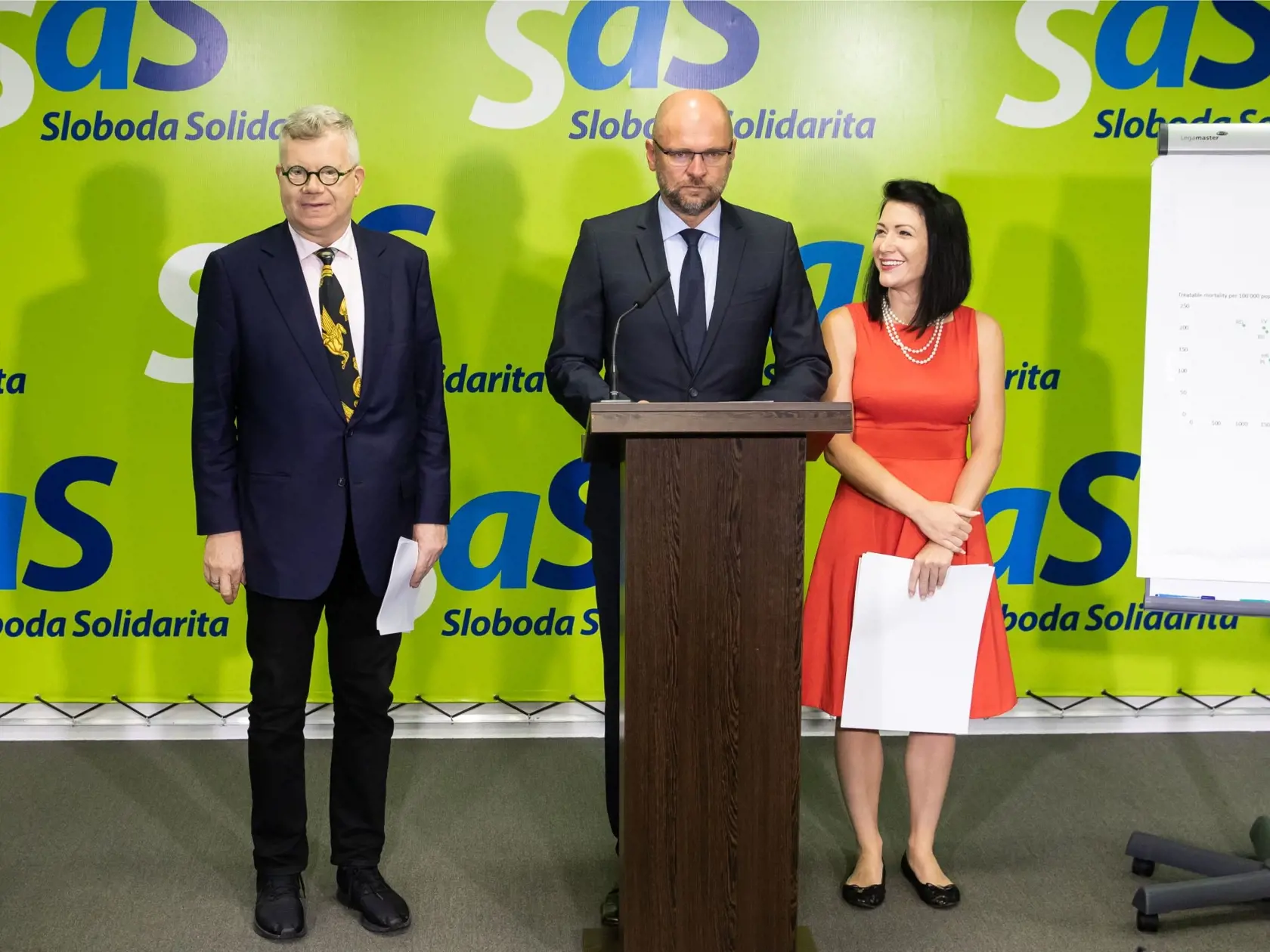 Richard Sulík, Janka Cigániková a Martin Barto kritizujú pomery z slovenskom zdravotníctve.