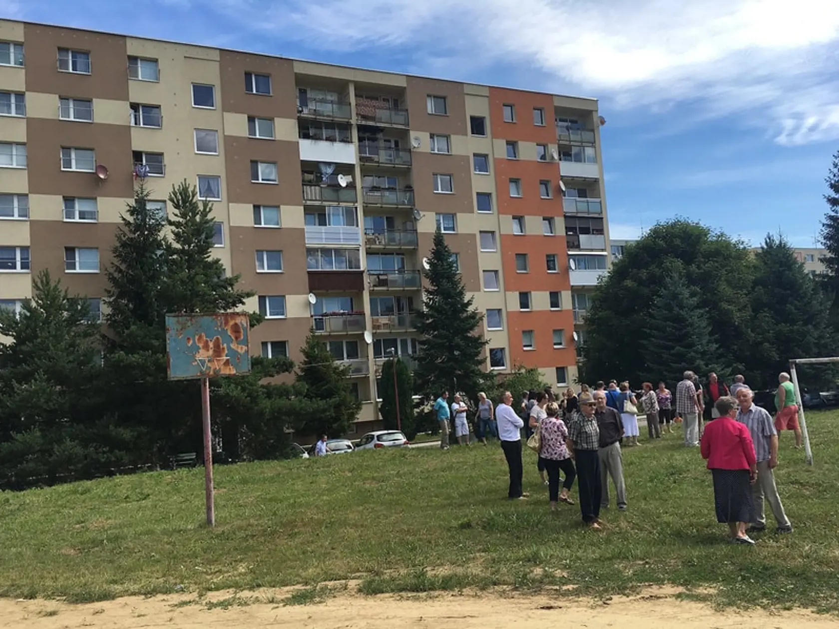 Benzínku chcú v Bardejove postaviť v tesnej blízkosti bytovky na Ťačevskej ulici č. 26 až 28.