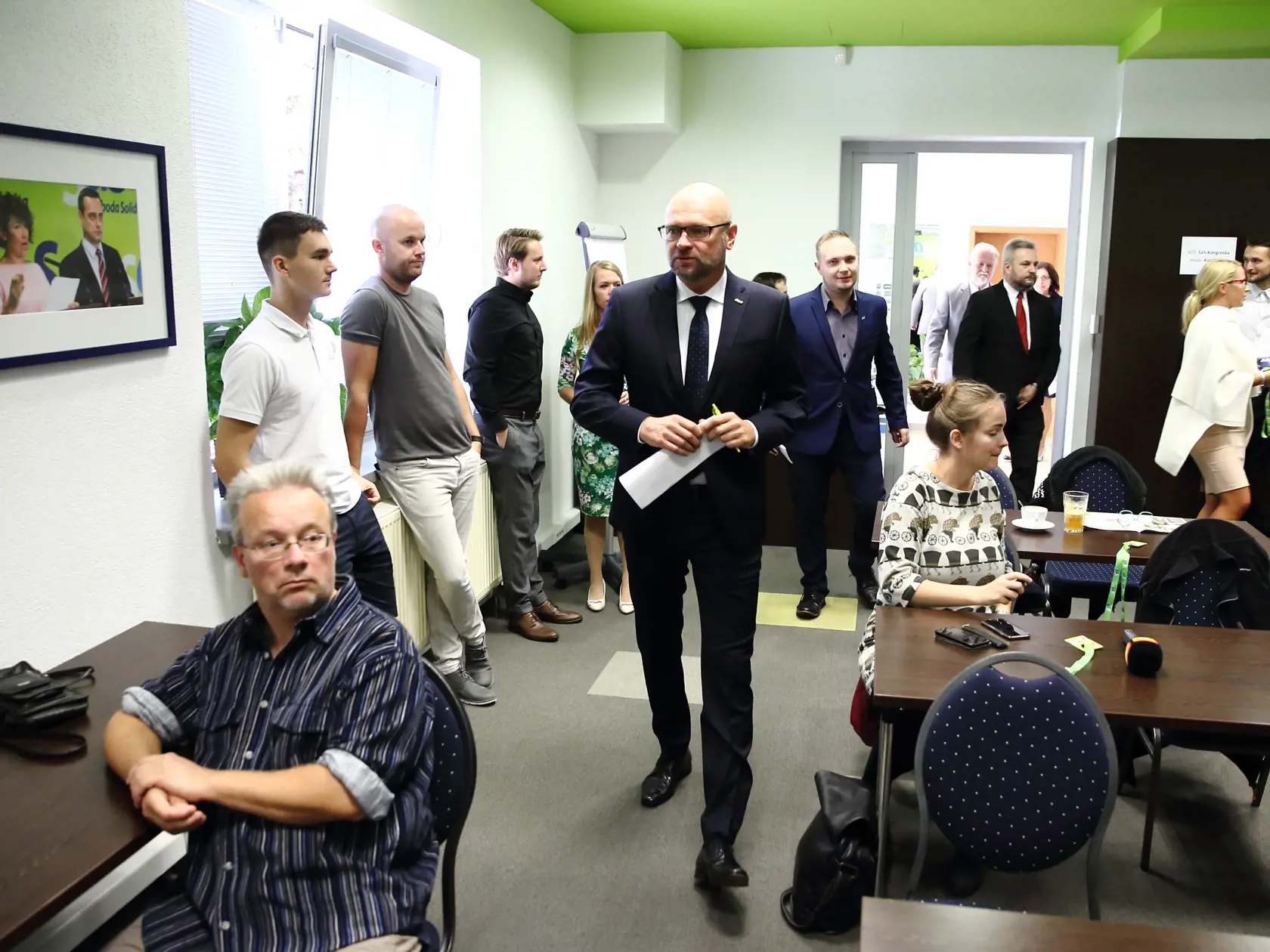 Na snímke je Richard Sulík, predseda strany na tlačovej konferencii v Bratislave.