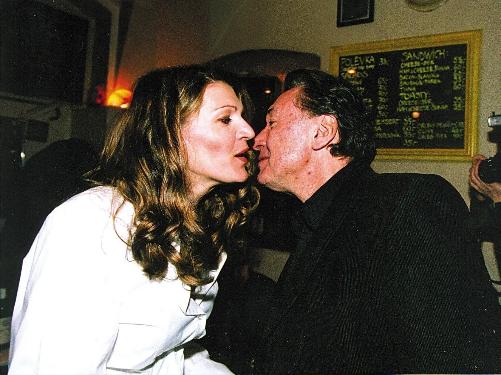 Martina Formanová a Karel Gott