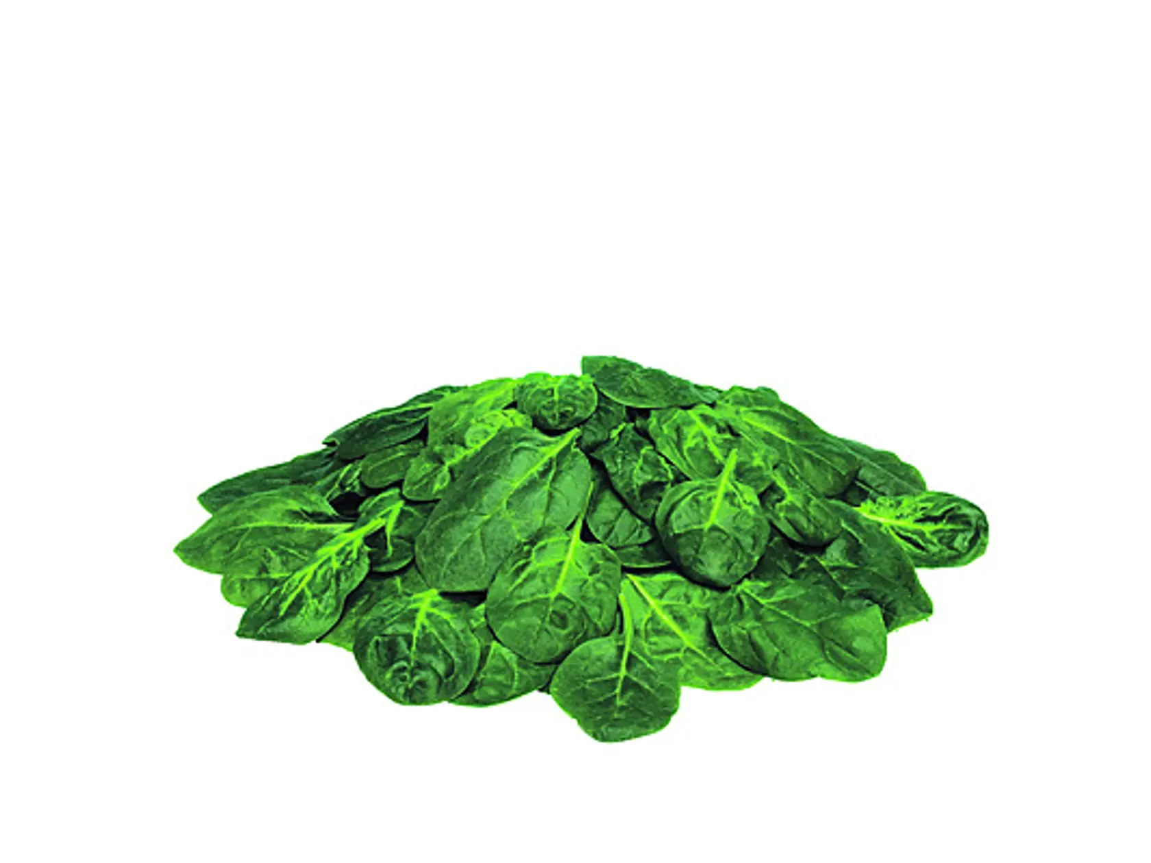 Baby špenát, 100 g, zľava 35 %, cena po zľave 0,79 eura.