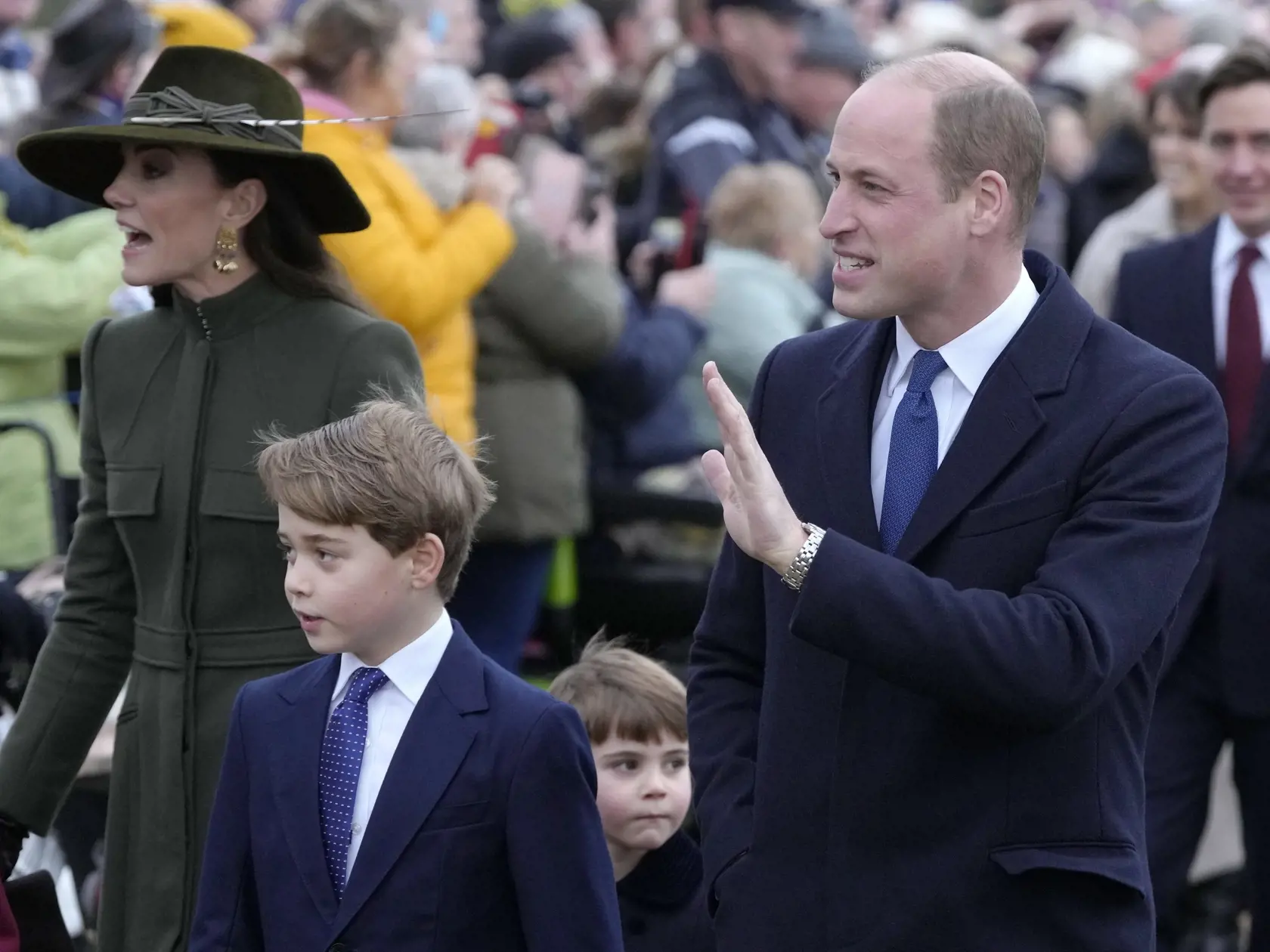 Kate a William zdravia fanúšikov