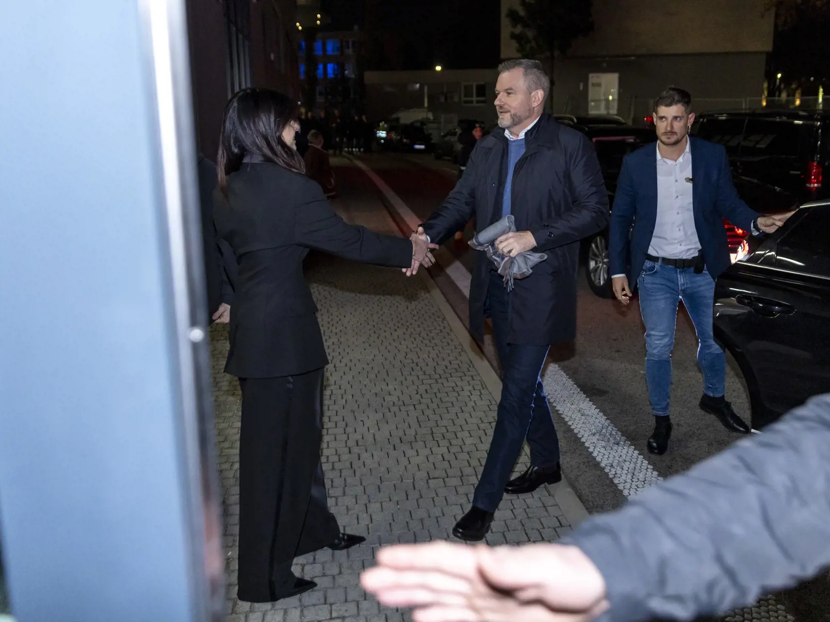 Na Tehelnom poli sa stretol ŠK Slovan Bratislava a AC Miláno v zápase 5. hracieho dňa Ligy majstrov.
Na snímke je Peter Pellegrini. 