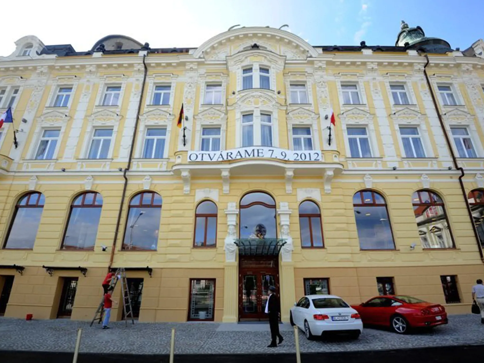 DNES: Valentov hotel po nákladnej rekonštrukcii.