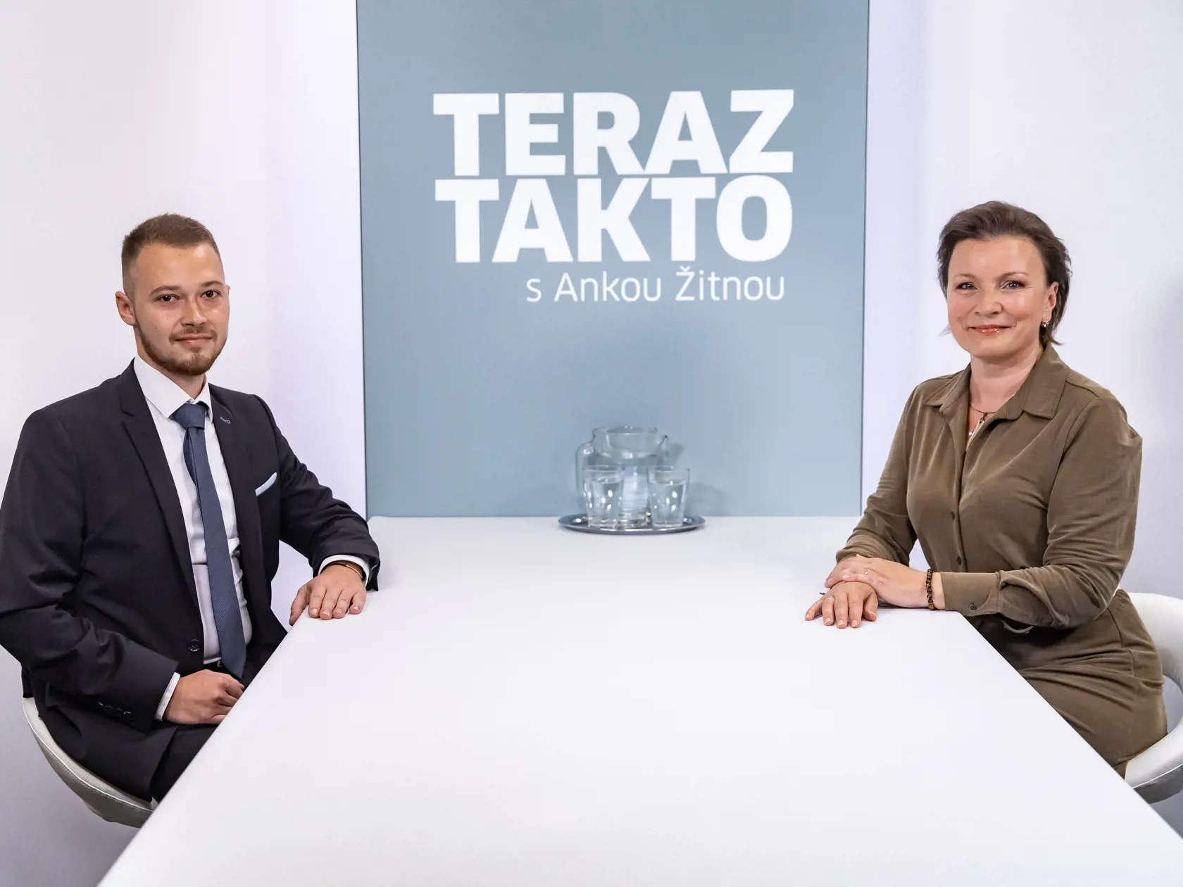 Diskusná relácia “Teraz Takto s Ankou Žitnou”, ktorej hosťom bol právnik Gabriel Almáši.