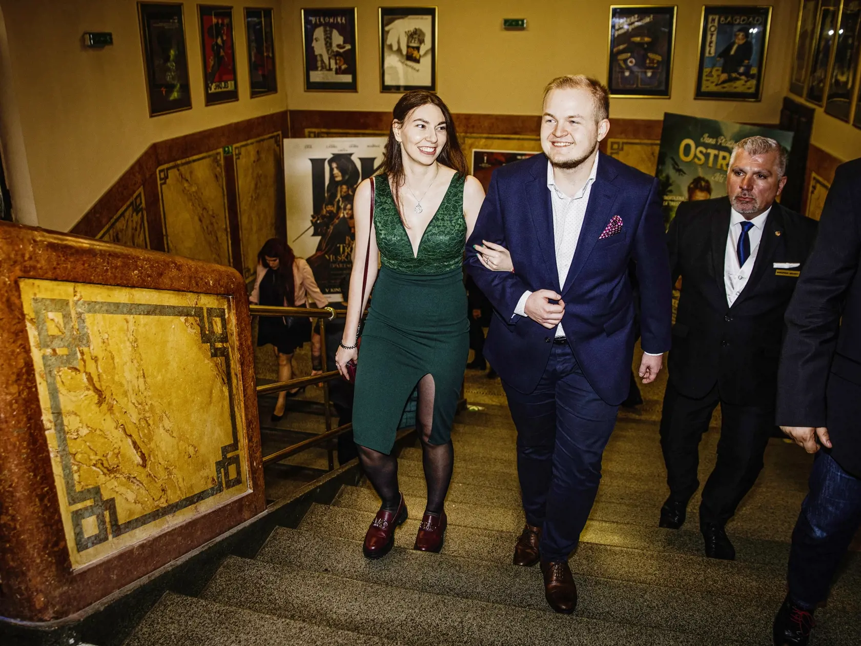 Syn Bartošovej a Štaidla Artur na premiére druhej série Ivety v Lucerne.