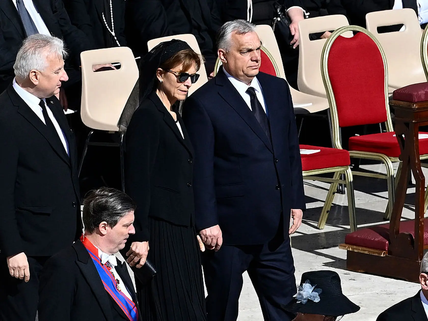 Pohreb pápeža Františka: Maďarský premiér Viktor Orbán.
