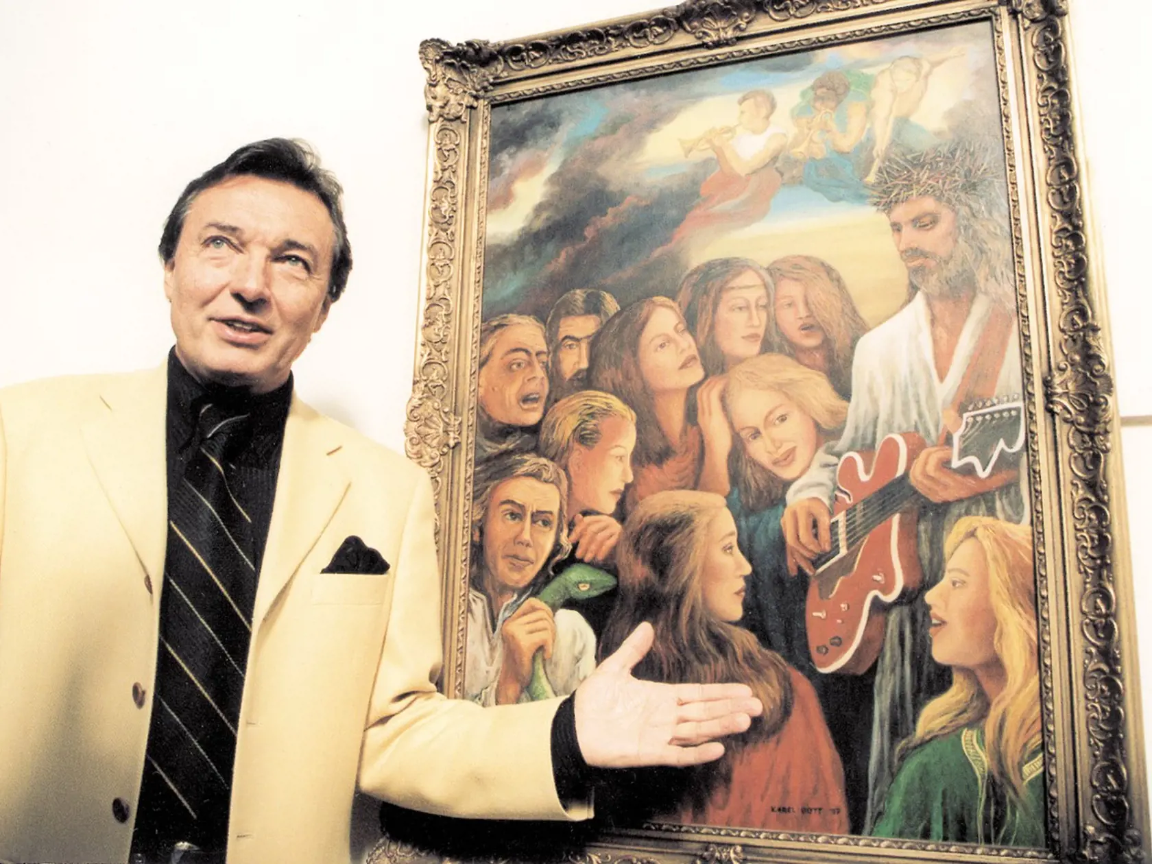 Karel Gott bol mimoriadnym umelcom po viacerých stránkach. Úžasne spieval a takmer rovnako dobre maľoval!