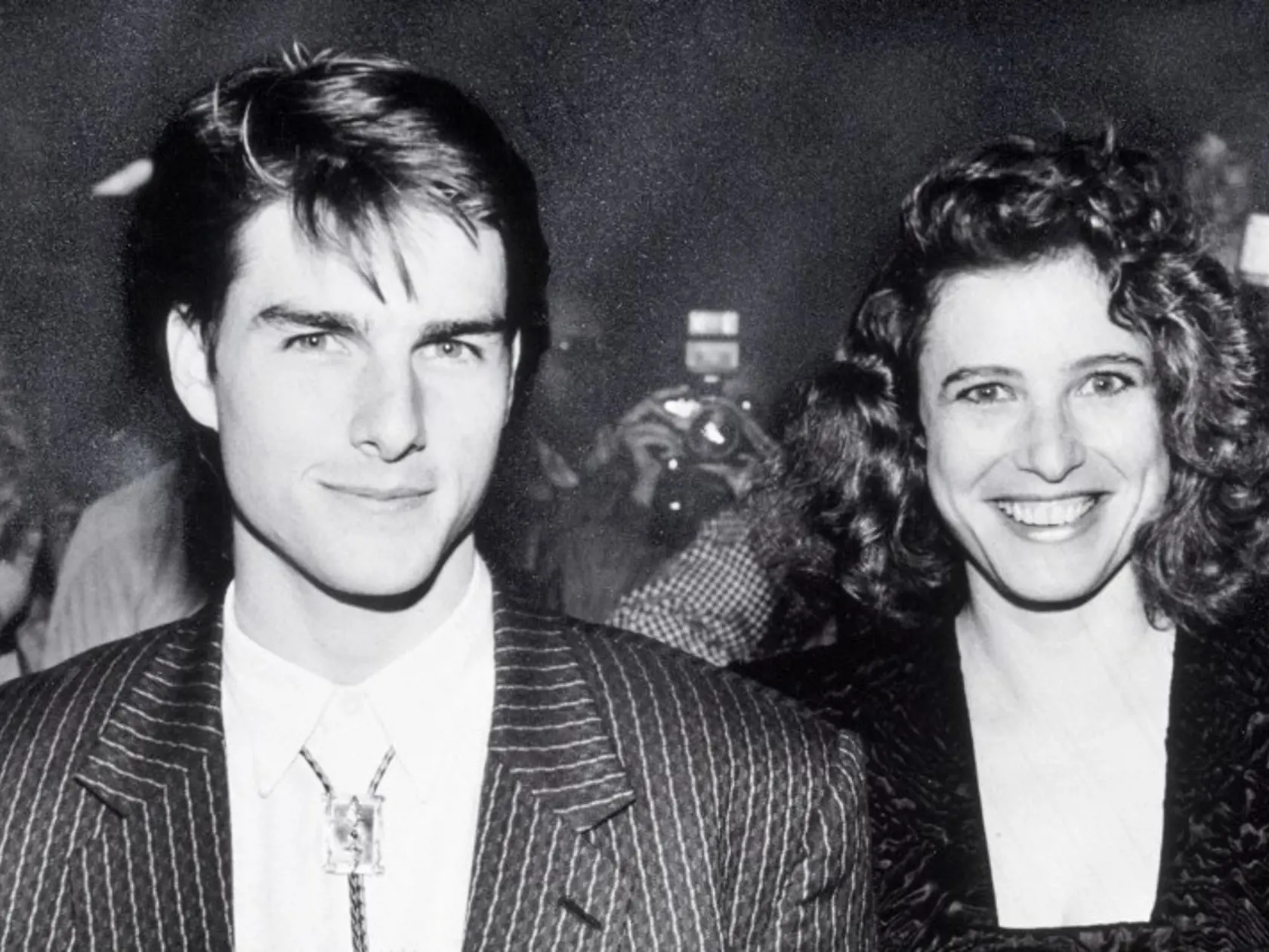 Herec Tom Cruise sa prvýkrát oženil s Mimi Rogers.
