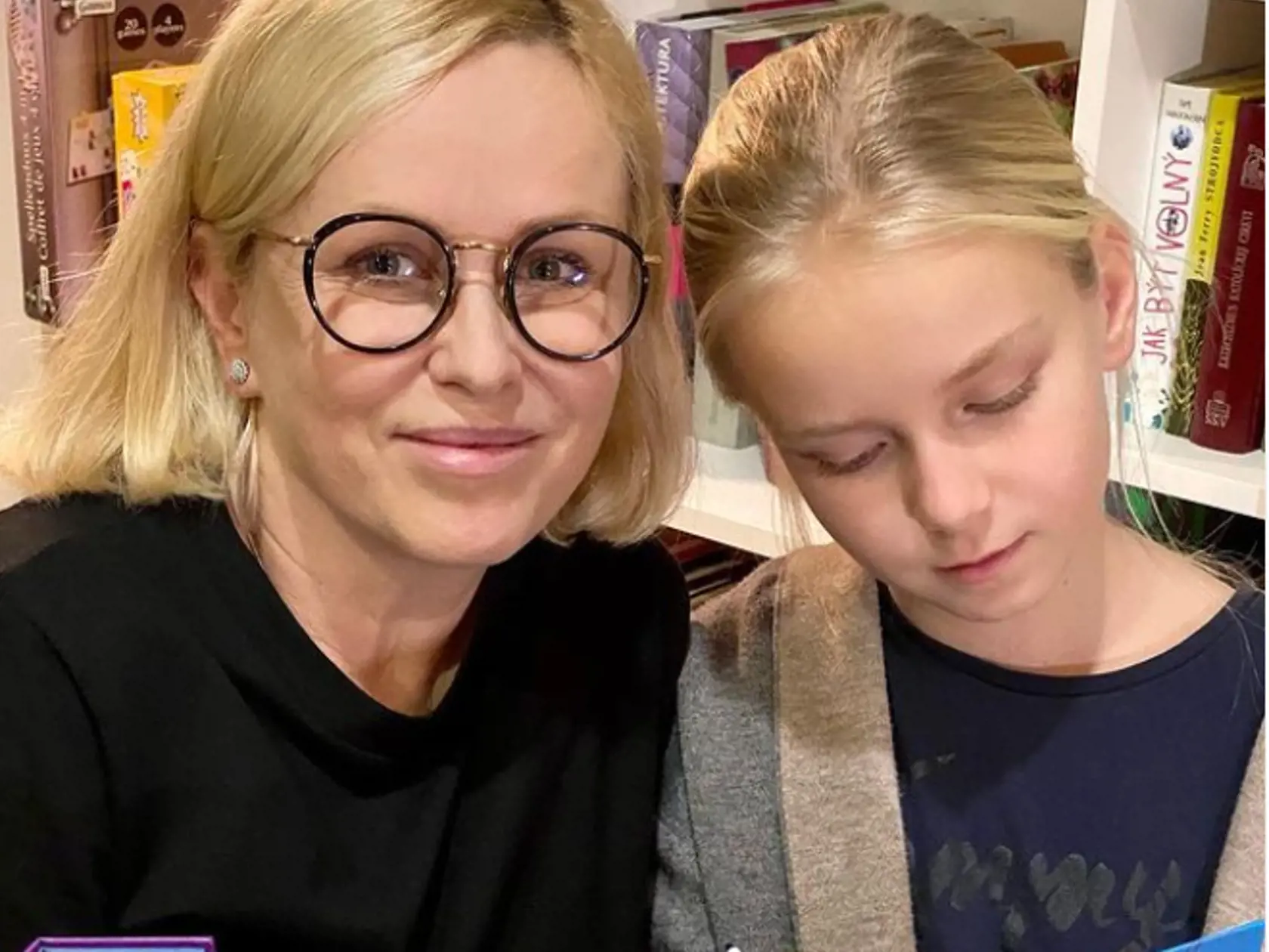 Michaela Čobejová s dcérou Táničkou.