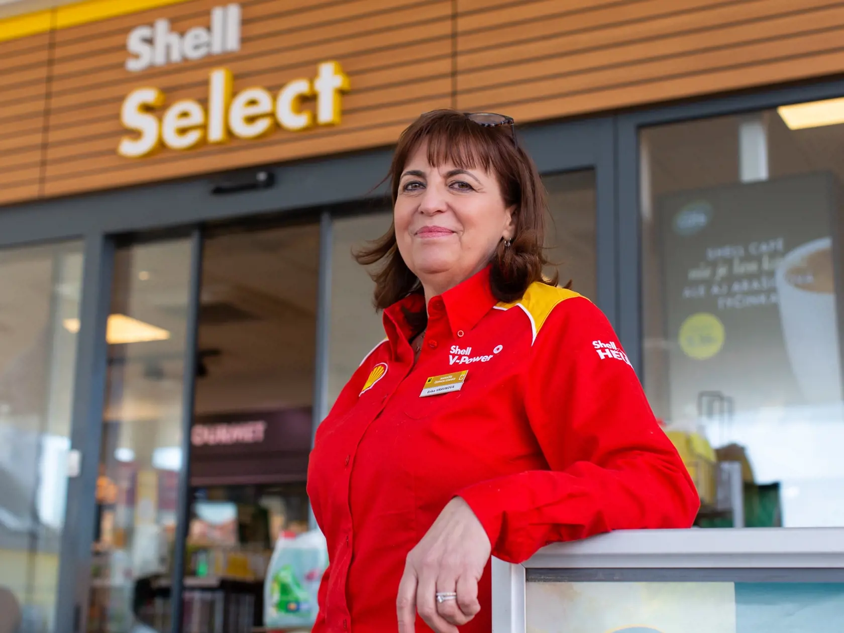 Erika Vranková, vedúca ČS Shell Trenčín