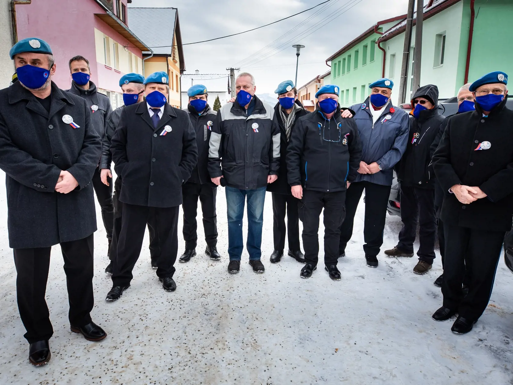 Pohreb Milana Lučanského v Štrbe.