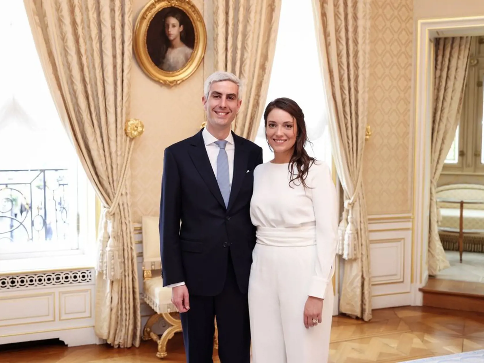 Princezná s manželom.