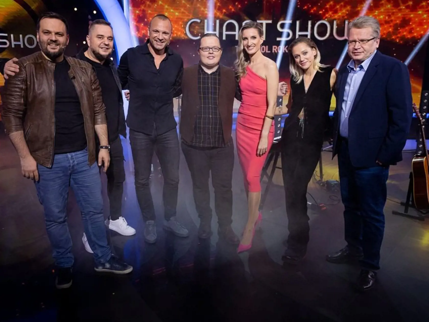 Adela sa stretla v Chart Show s hviezdou 90. rokov Angelom Kellym z kapely Kelly Family (v strede). Kedysi za ním šaleli asi všetky dievčatá sveta.