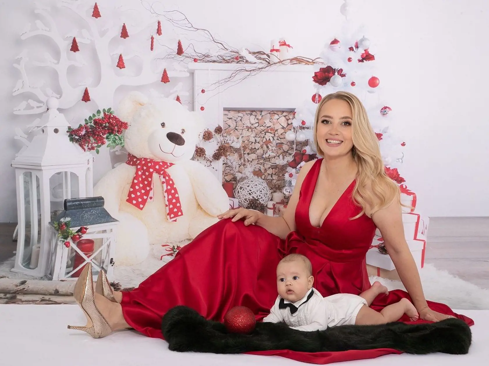 Barbora Krajčírová so synom Kristiánom