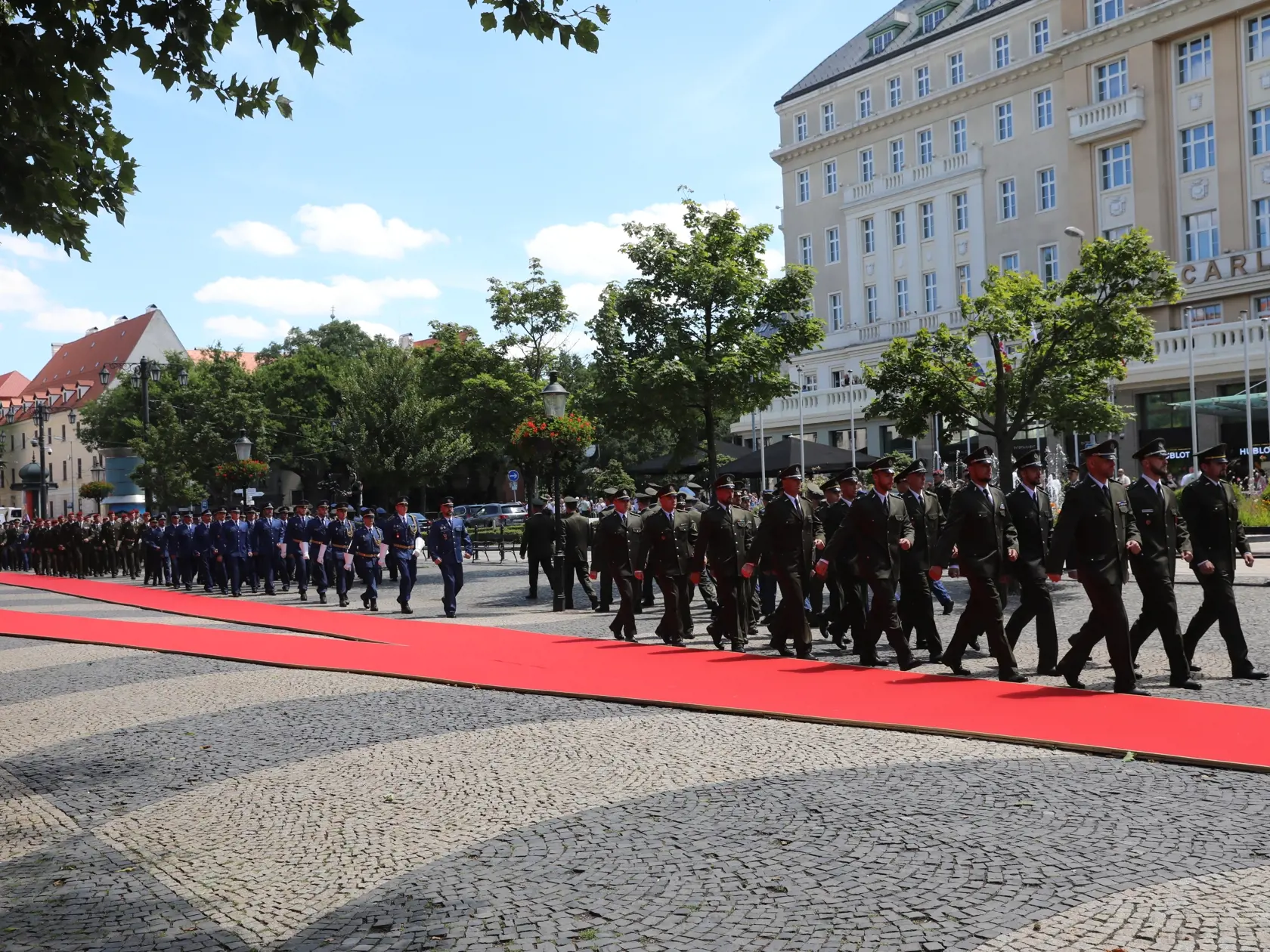 Inaugurácia Petra Pellegriniho za prezidenta Slovenskej republiky.