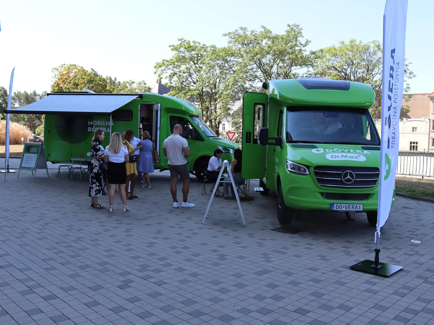 Mobilnú jednotku Dôvery pre bezplatnú diagnostiku stretnete po celom Slovensku.