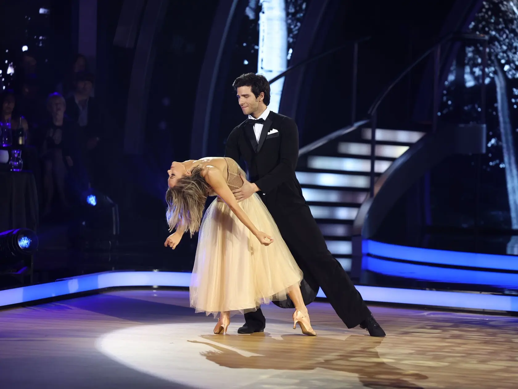 Finálové kolo Let's Dance. Na snímke Kristián Baran a Dominika Rošková.