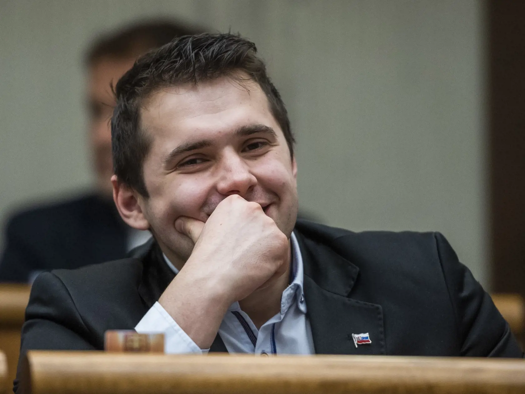 Na snímke poslanec NRSR Sebastián Kozarec (OĽANO).