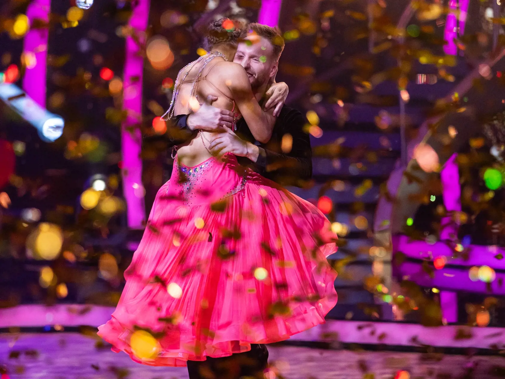 Finále tanečnej súťaže "Let's Dance 2023" v Bratislave. 