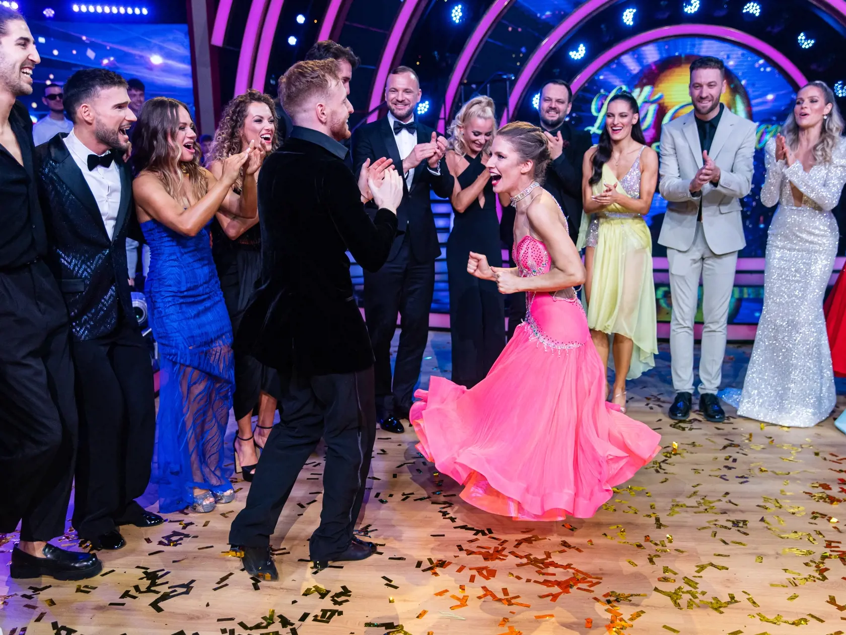 Finále tanečnej súťaže "Let's Dance 2023" v Bratislave. 