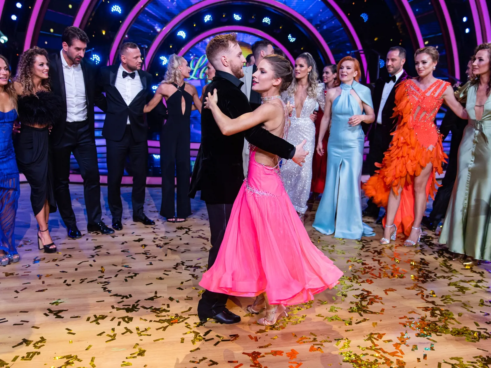 Finále tanečnej súťaže "Let's Dance 2023" v Bratislave. 