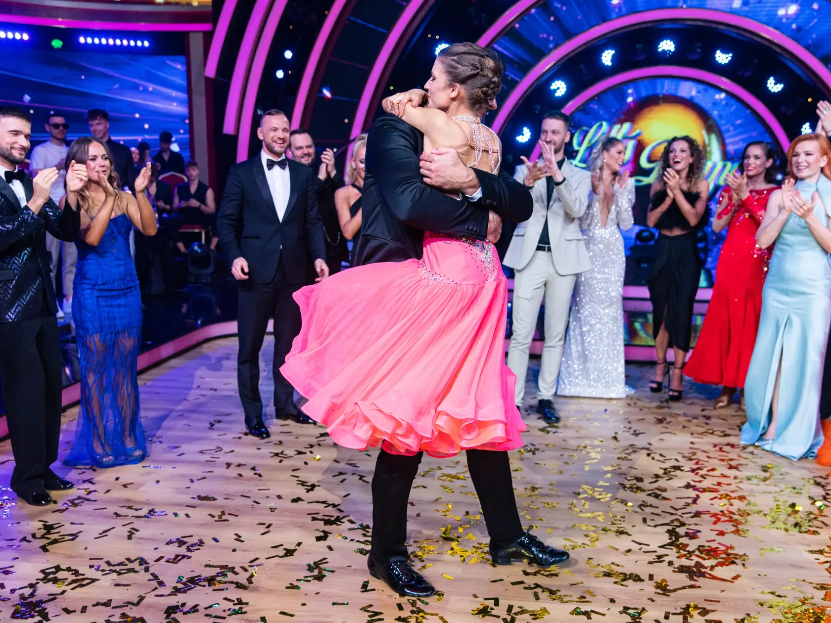 Finále tanečnej súťaže "Let's Dance 2023" v Bratislave. 