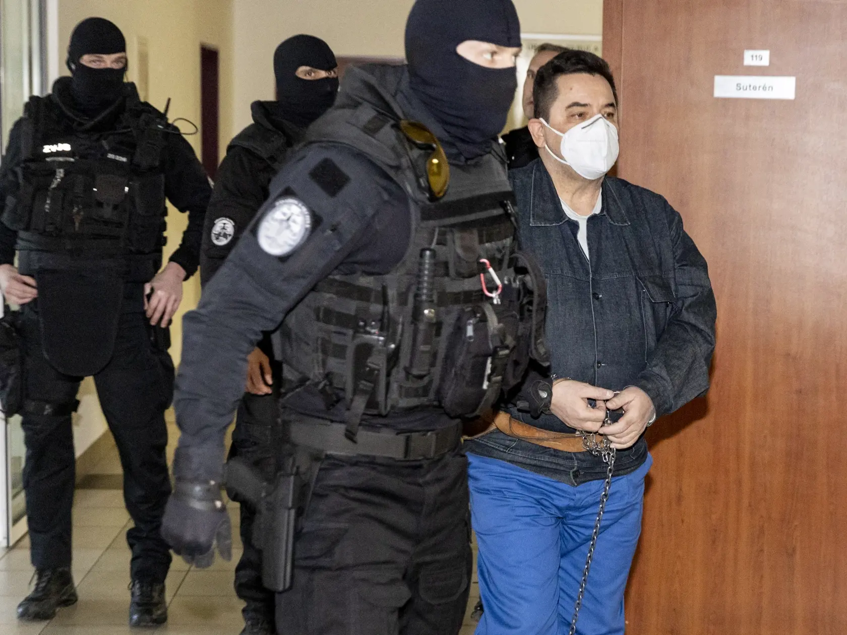 Pojednávanie v prípade vrážd Jána Kuciaka a Martiny Kušnírovej na Špecializovanom trestnom súde v Pezinku. Na snímke je Marián Kočner.