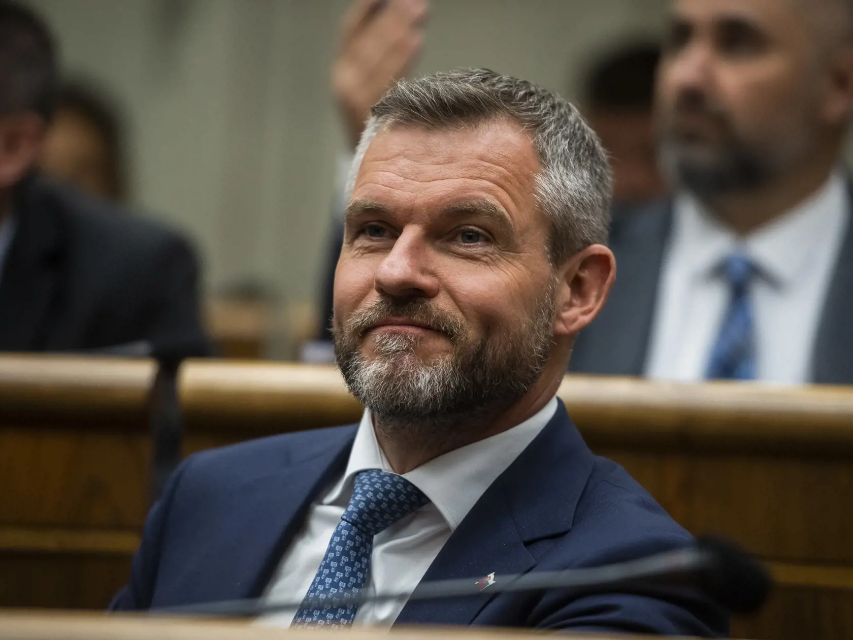 Peter Pellegrini - poslanec Národnej rady Slovenskej republiky a predseda mimoparlamentnej strany Hlas-SD