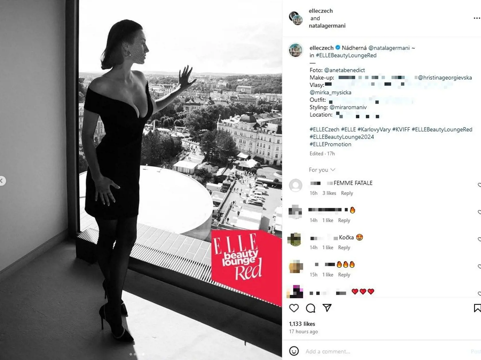 Natália Germáni ukázala vražedný výstrih.