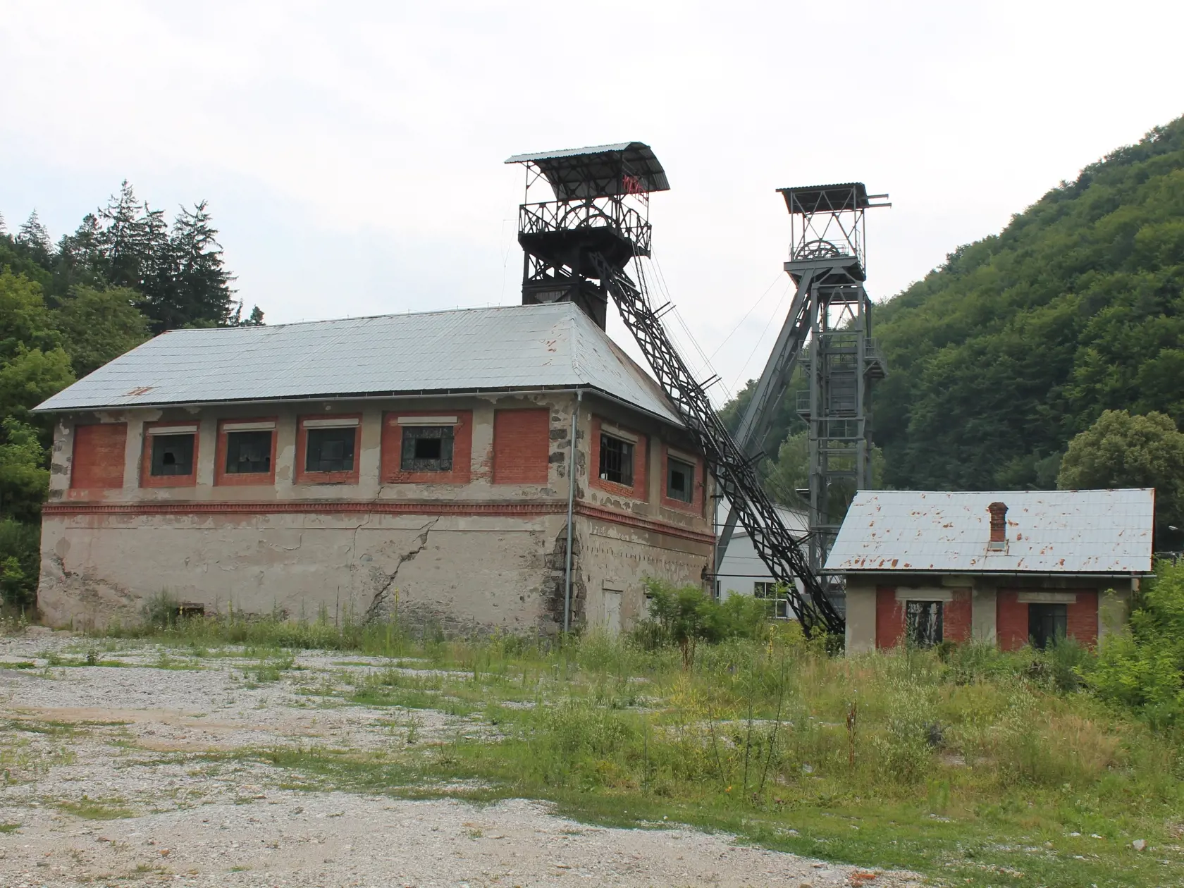 Šachta Mayer je už aj teraz veľmi zachovalá