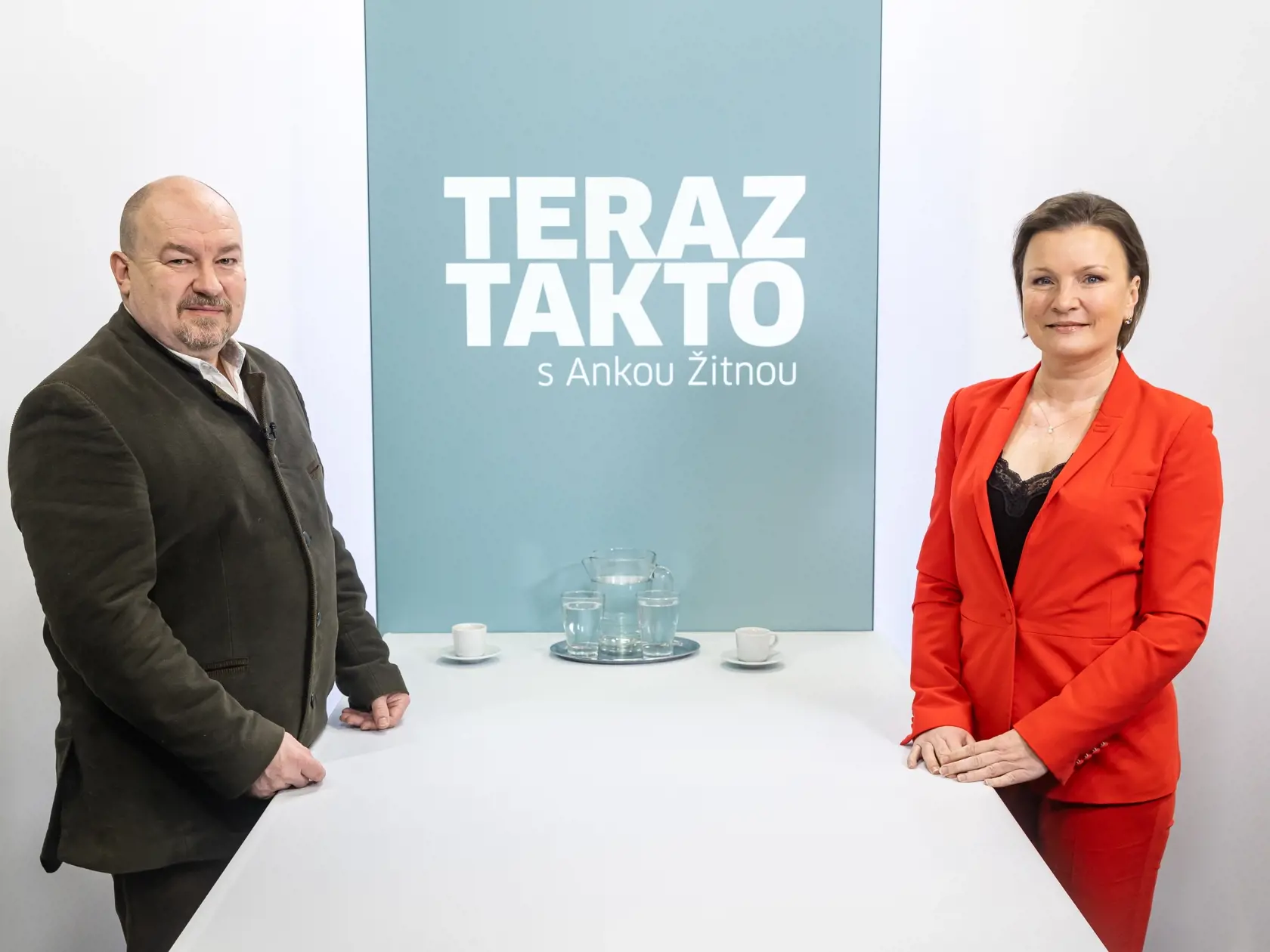 Diskusná relácia "Teraz Takto", ktorej hosťom bol Rudolf Huliak.