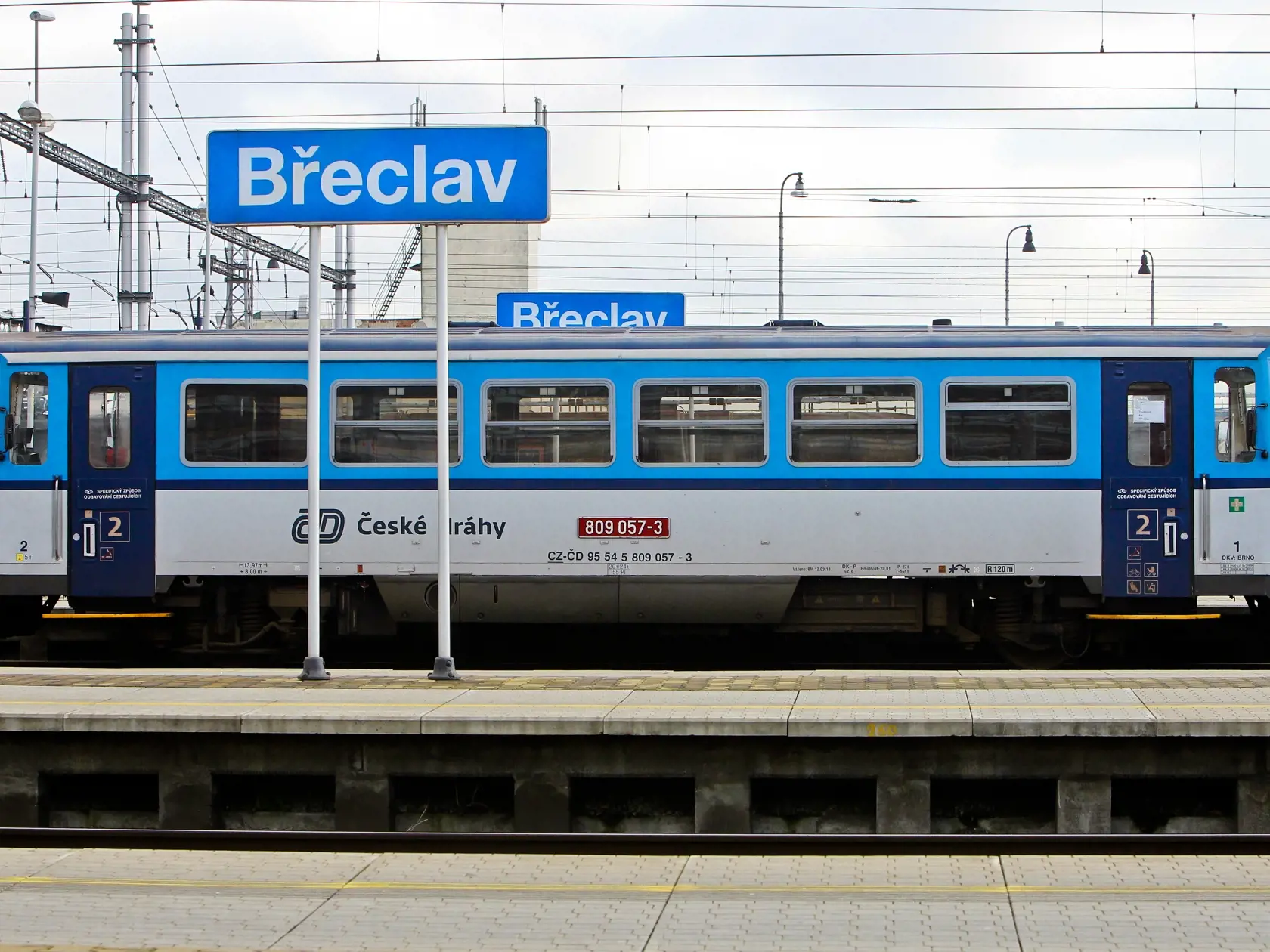 Stanica v Břeclavi: RegioJet na trati Bratislava - Praha a späť tu končí, České dráhy pokračujú až k nám.