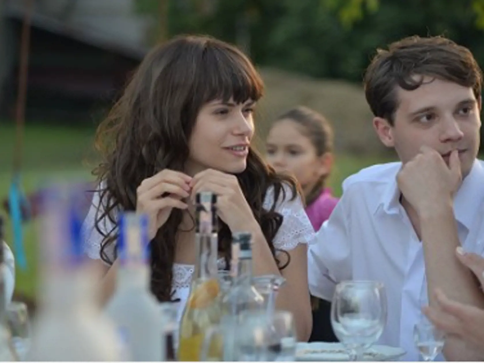 Kristína Kanátová vo filme Čiara.